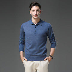 Sebastian | Knitted Sweater – Luxurious Cashmere Style for Men