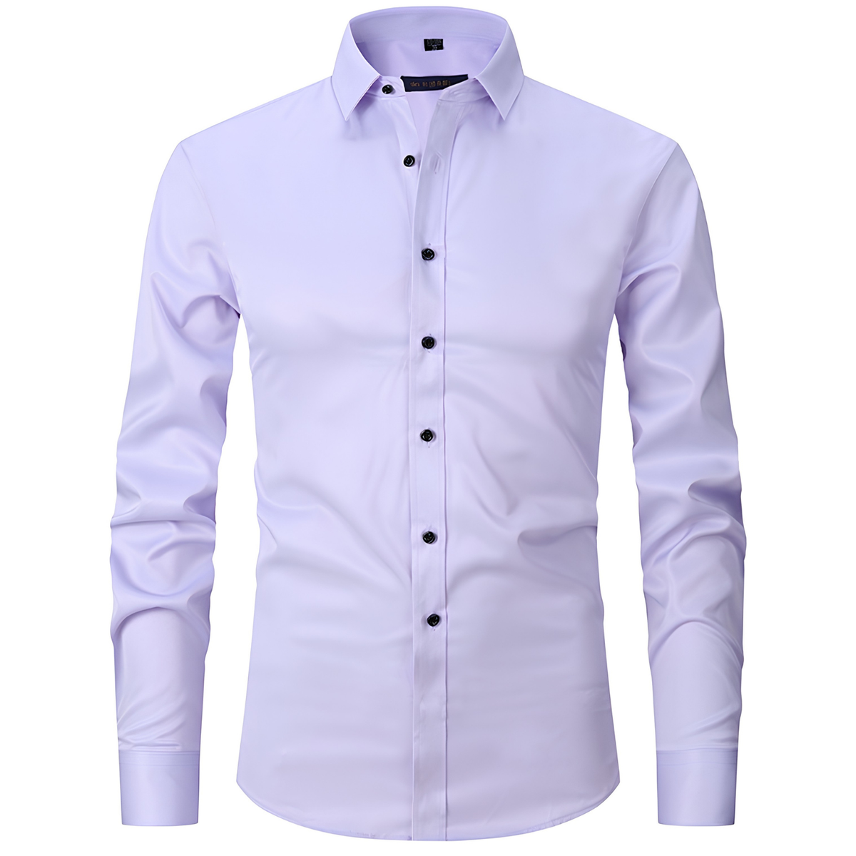 Men's Worker Shirt | Spread Collar Long Sleeve Button Closure