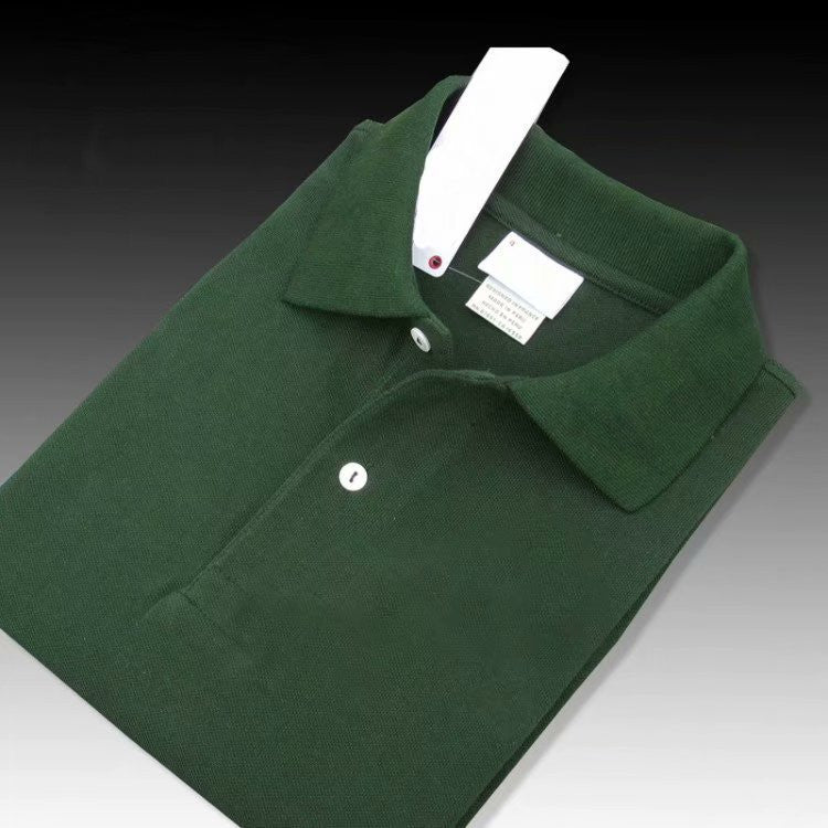 Men's Corporate Polo Shirt | Collar Short Sleeve Button Closure Knit