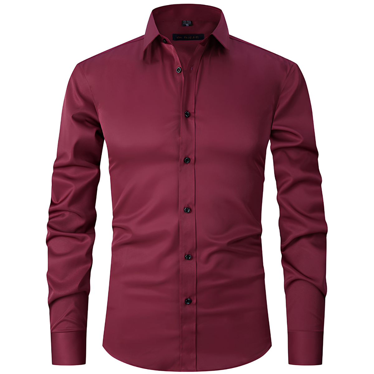 Men's Worker Shirt | Spread Collar Long Sleeve Button Closure