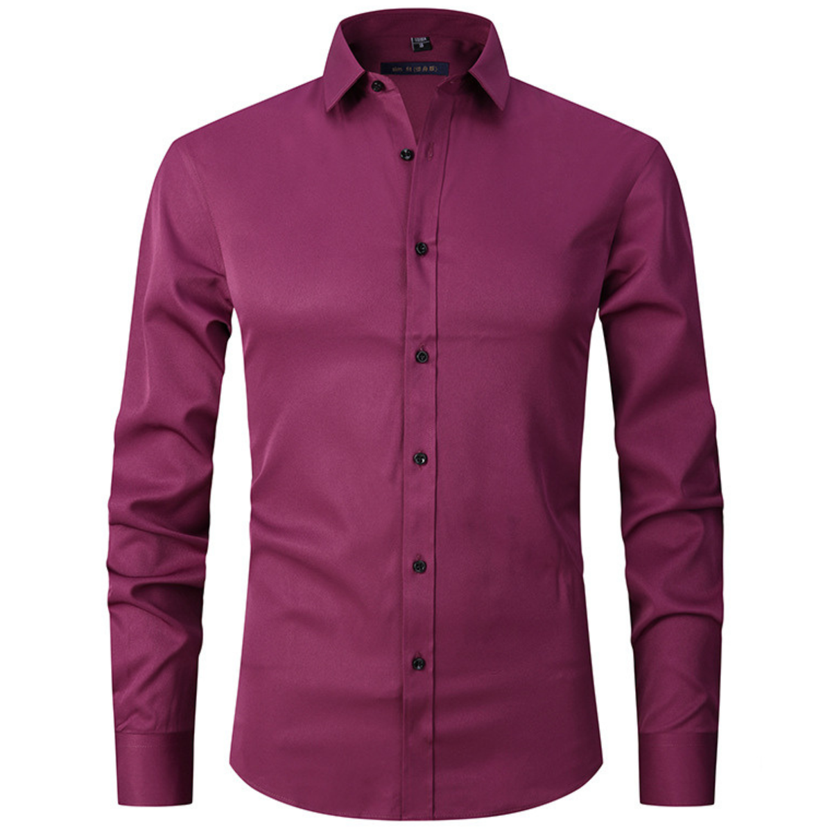 Men's Worker Shirt | Spread Collar Long Sleeve Button Closure
