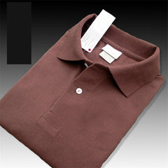 Men's Corporate Polo Shirt | Collar Short Sleeve Button Closure Knit