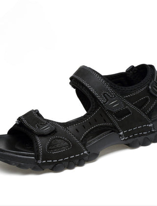 Men's Sandals | Open Toe Adjustable Strap Leather