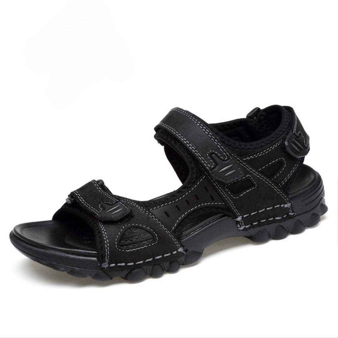 Men's Sandals | Open Toe Adjustable Strap Leather