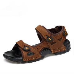 Men's Sandals | Open Toe Adjustable Strap Leather
