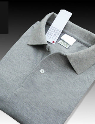 Men's Corporate Polo Shirt | Collar Short Sleeve Button Closure Knit