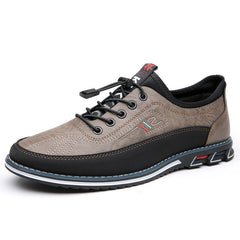 Men's Casual Shoe | Lace-Up Leather Round Toe