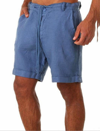 Men's Tailored Shorts | Relaxed Fit Linen Drawstring