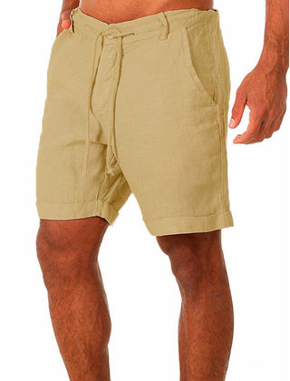 Men's Tailored Shorts | Relaxed Fit Linen Drawstring
