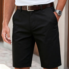 Men's Chino Shorts | Straight Fit Cotton Twill Regular