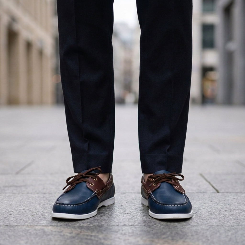 Navy Brown