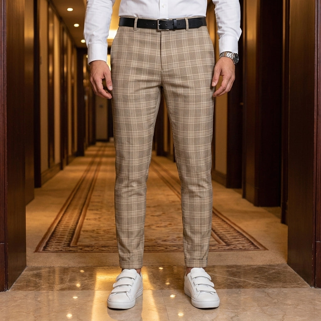 Khaki Plaid
