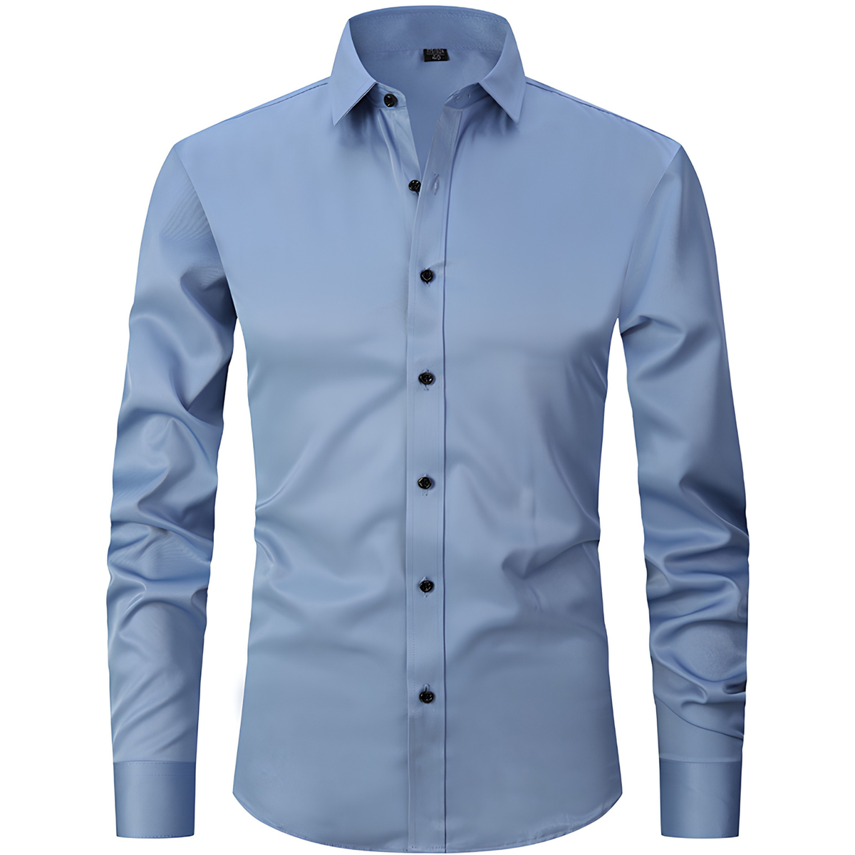 Men's Worker Shirt | Spread Collar Long Sleeve Button Closure