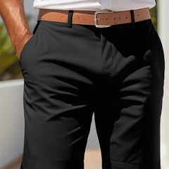 Men's Tailored Shorts | Regular Fit Woven Chino Pockets