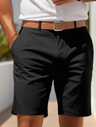 Men's Tailored Shorts | Regular Fit Woven Chino Pockets
