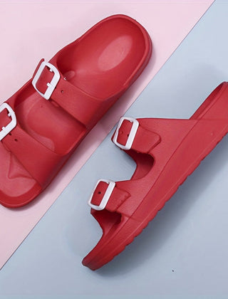 Men's Slide | Double Buckle Adjustable Sandal