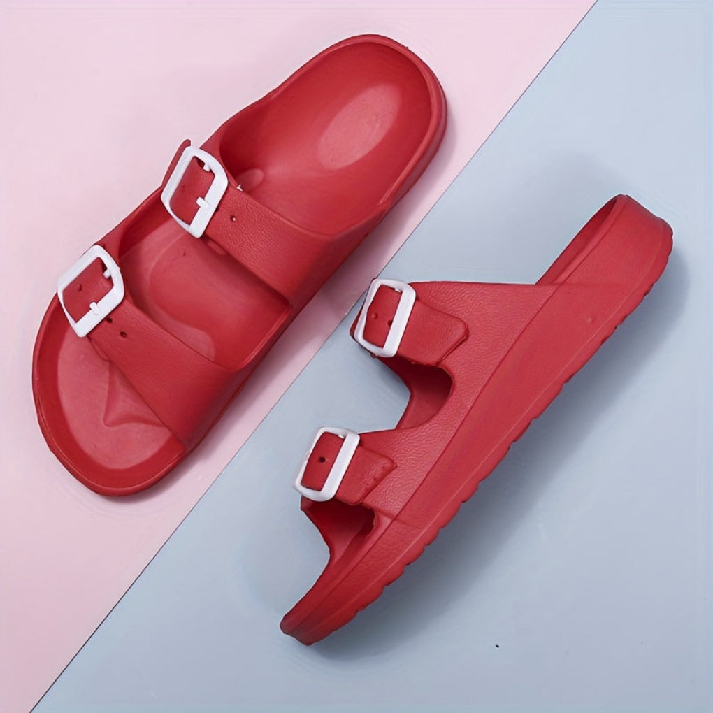 Men's Slide | Double Buckle Adjustable Sandal