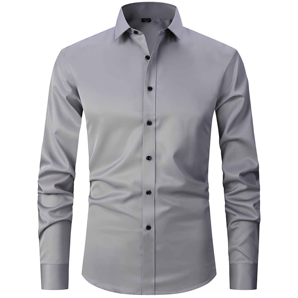 Men's Worker Shirt | Spread Collar Long Sleeve Button Closure