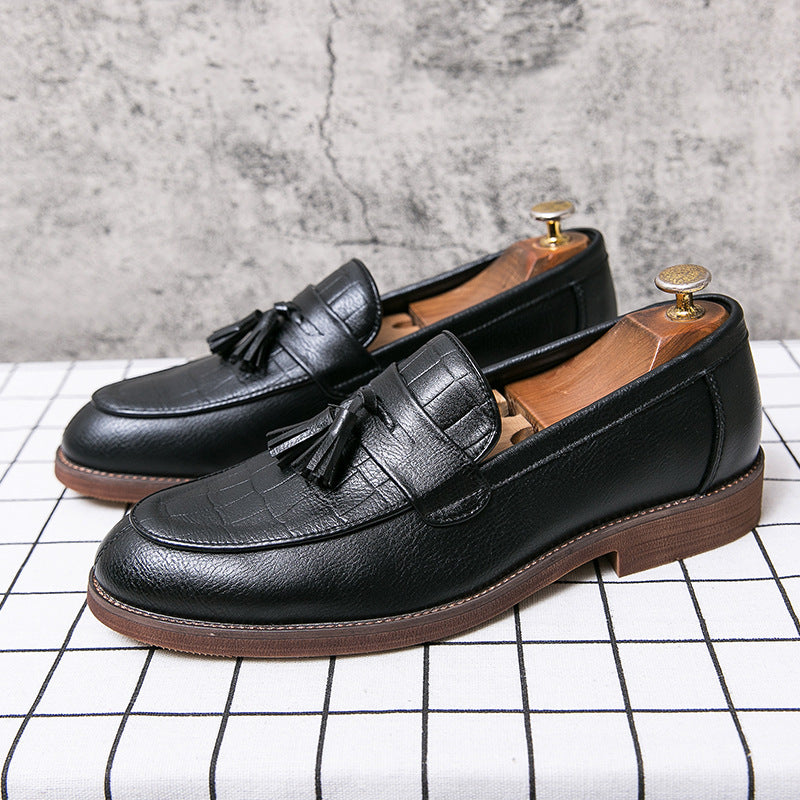 Men's Shoes Loafer | Tassel Slip-On Leather Flat