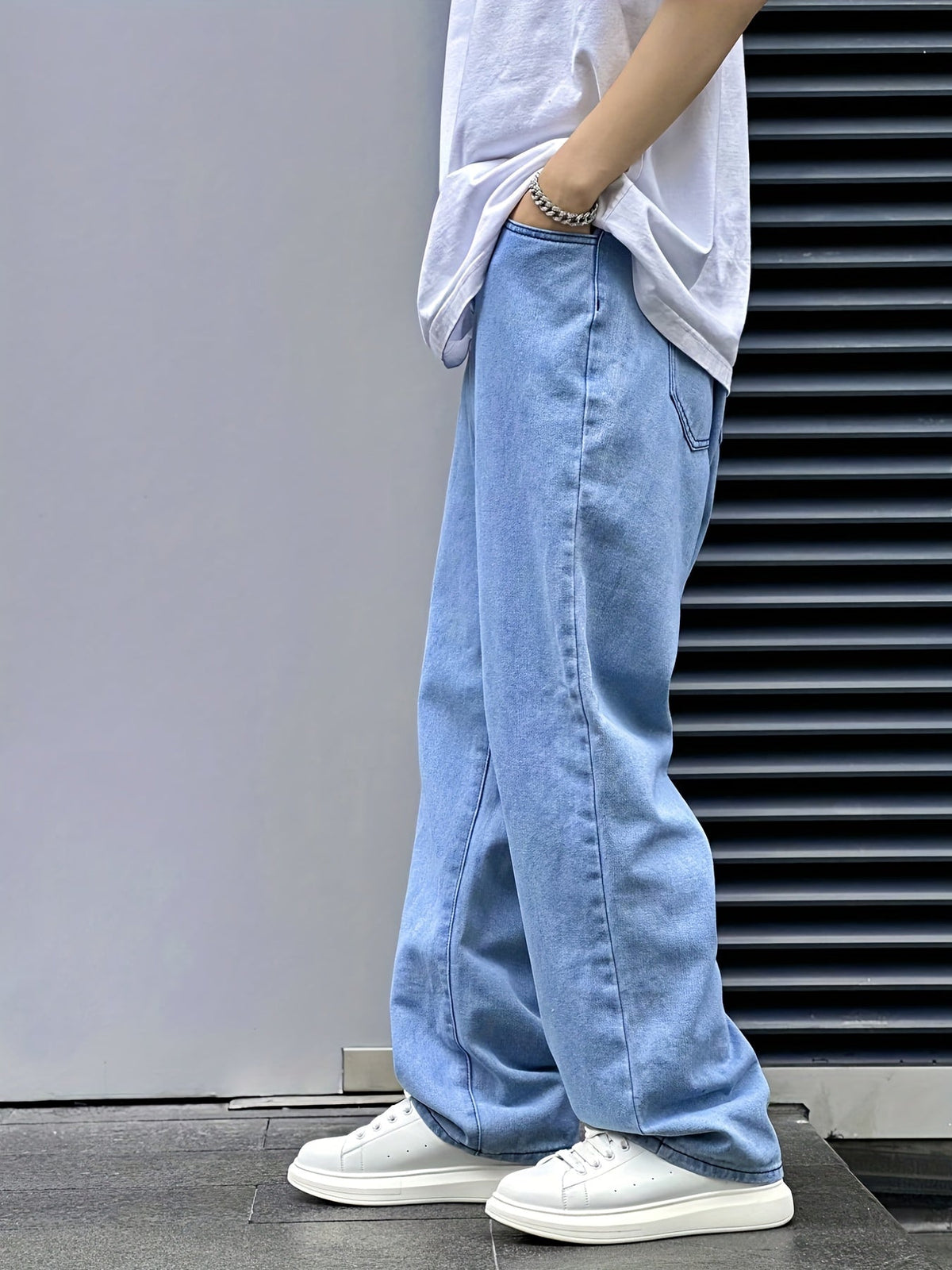 Men's Baggy Jeans | Wide-Leg Relaxed Fit Denim