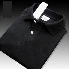 Men's Corporate Polo Shirt | Collar Short Sleeve Button Closure Knit