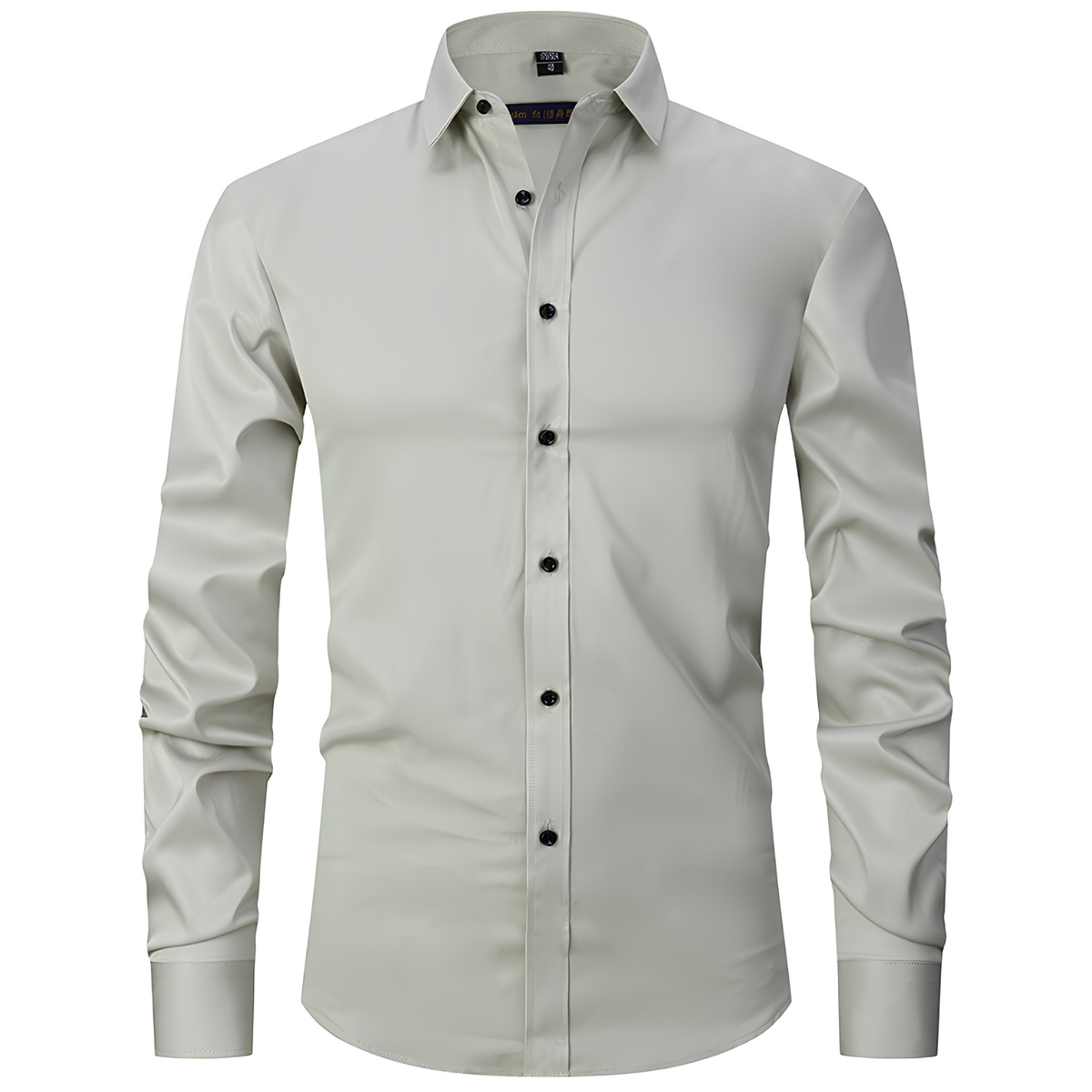 Men's Worker Shirt | Spread Collar Long Sleeve Button Closure