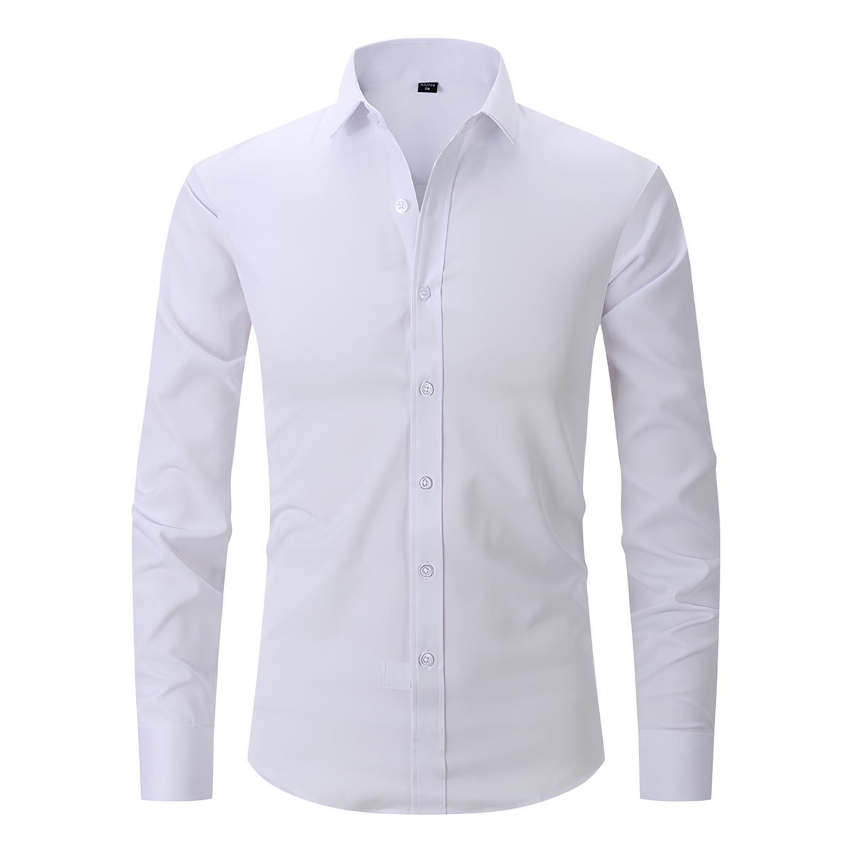 Men's Worker Shirt | Spread Collar Long Sleeve Button Closure