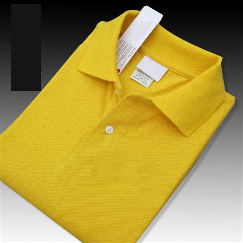 Men's Corporate Polo Shirt | Collar Short Sleeve Button Closure Knit