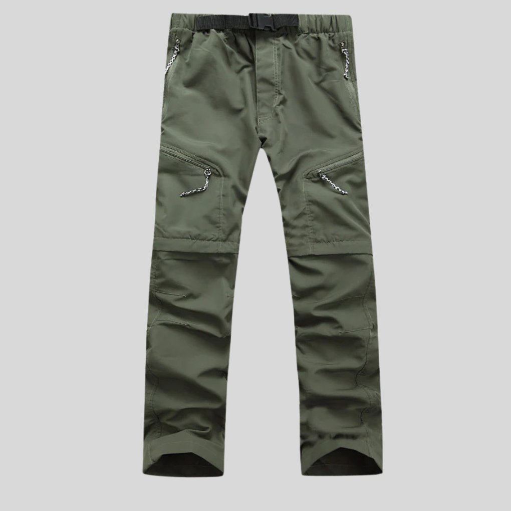 Men's Hiking Pants | Convertible Zip-Off Cargo Pockets
