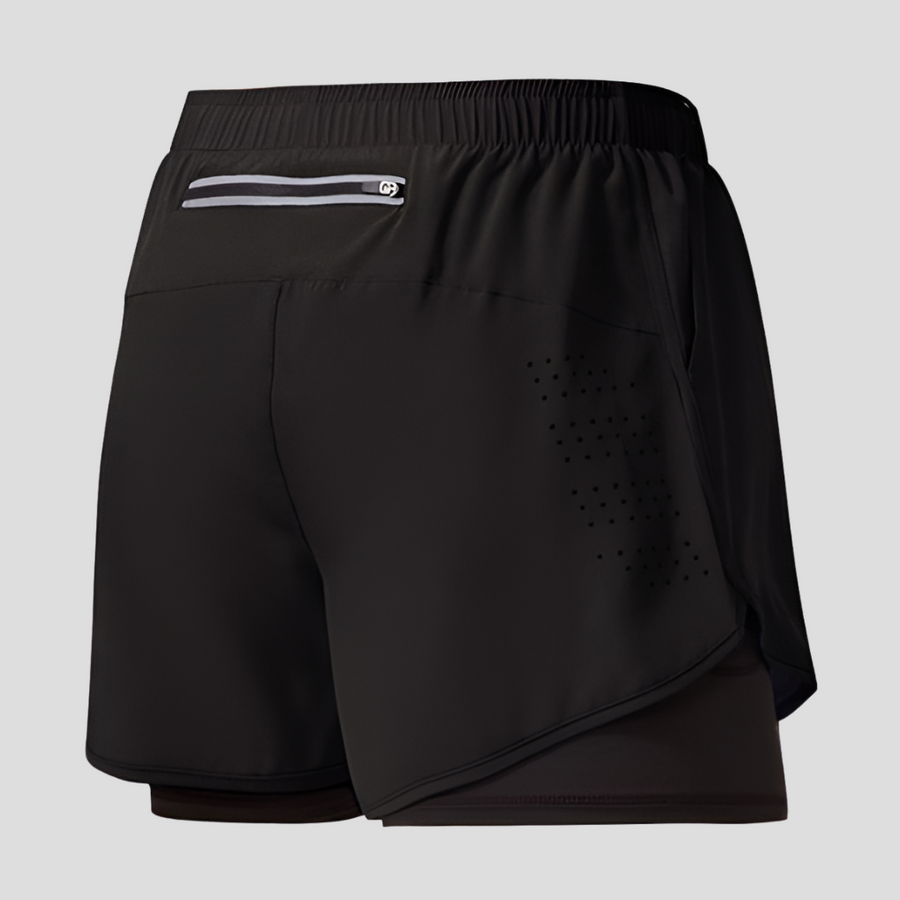 Men's Sport Shorts | Lightweight Relaxed Fit Perforated