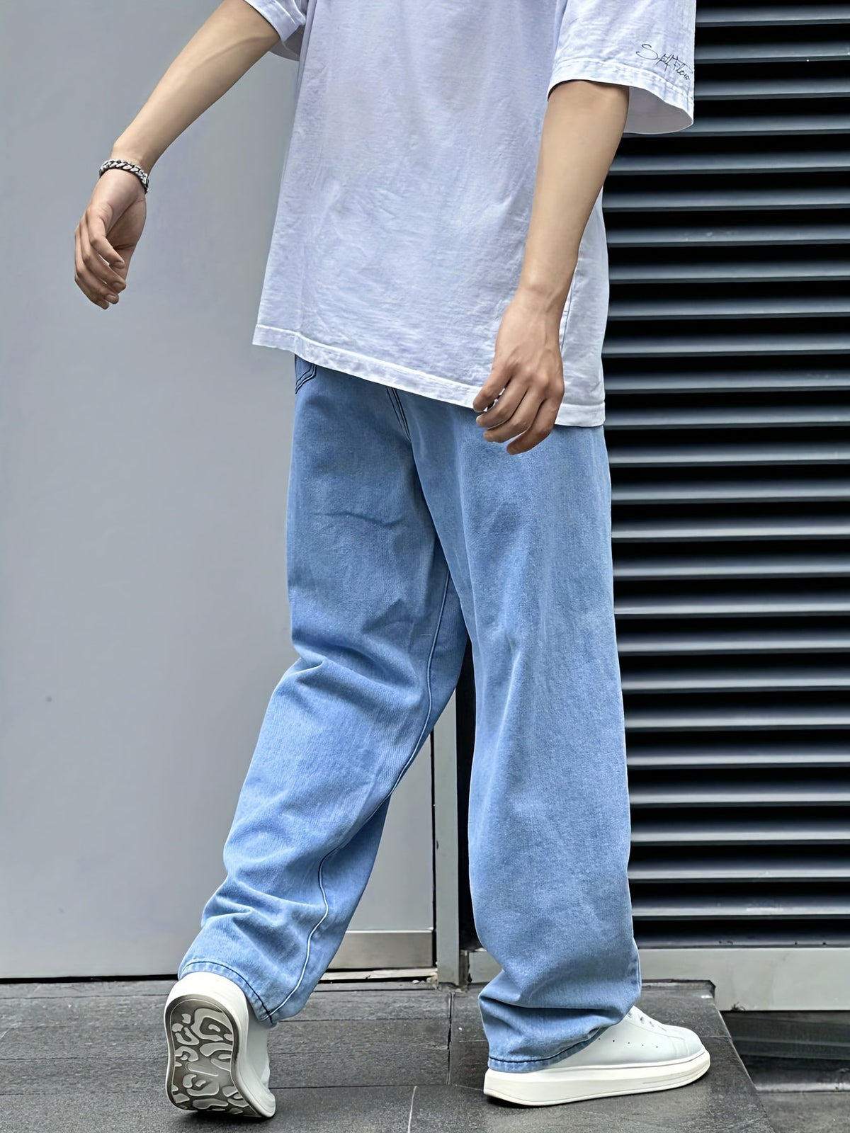 Men's Baggy Jeans | Wide-Leg Relaxed Fit Denim