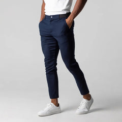 Men's Chino | Regular Fit Straight Leg Zip Fly Button Closure
