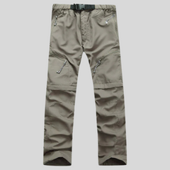 Men's Hiking Pants | Convertible Zip-Off Cargo Pockets