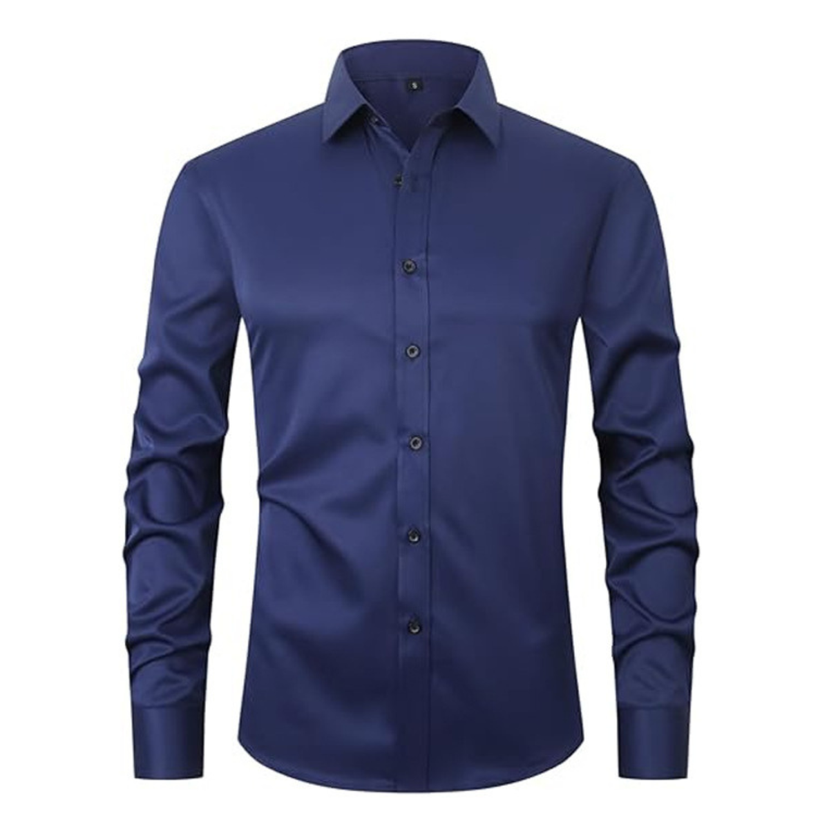 Men's Worker Shirt | Spread Collar Long Sleeve Button Closure