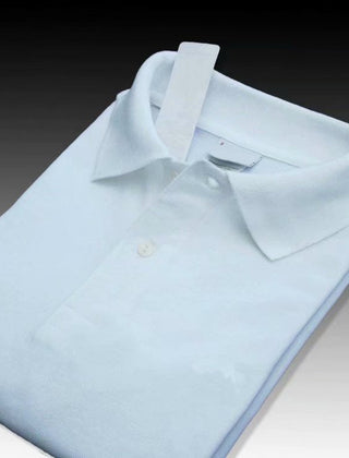 Men's Corporate Polo Shirt | Collar Short Sleeve Button Closure Knit