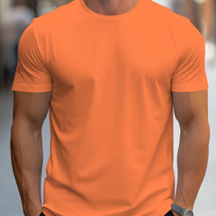 Men's T Shirt | Crew Neck Short Sleeve Knit