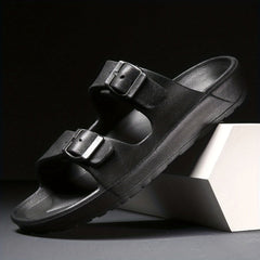 Men's Slide | Double Buckle Adjustable Sandal