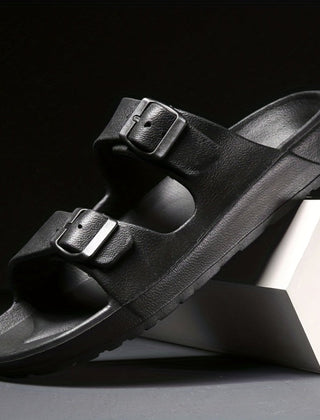 Men's Slide | Double Buckle Adjustable Sandal