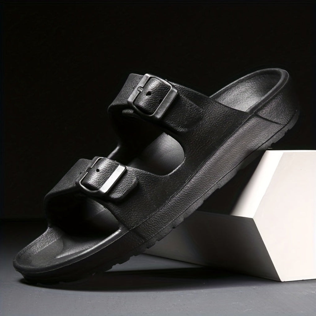 Men's Slide | Double Buckle Adjustable Sandal