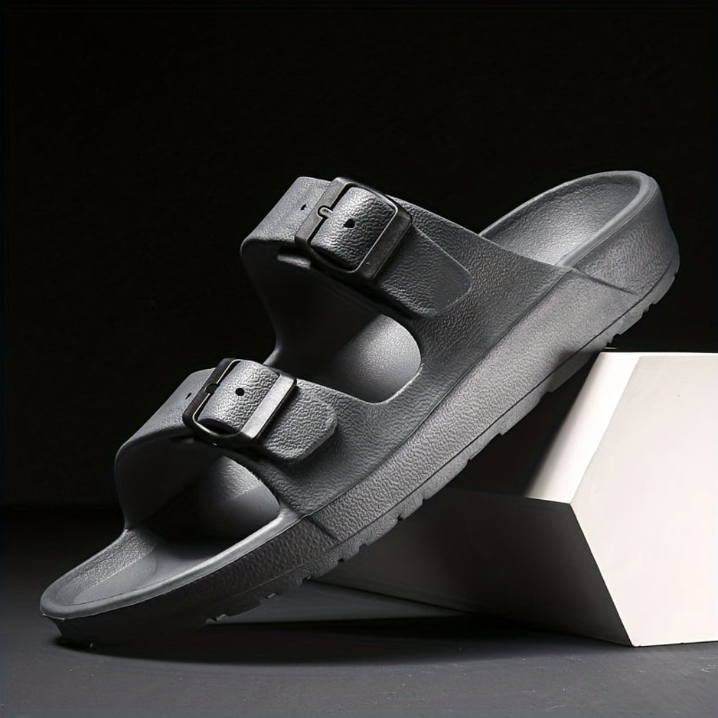 Men's Slide | Double Buckle Adjustable Sandal