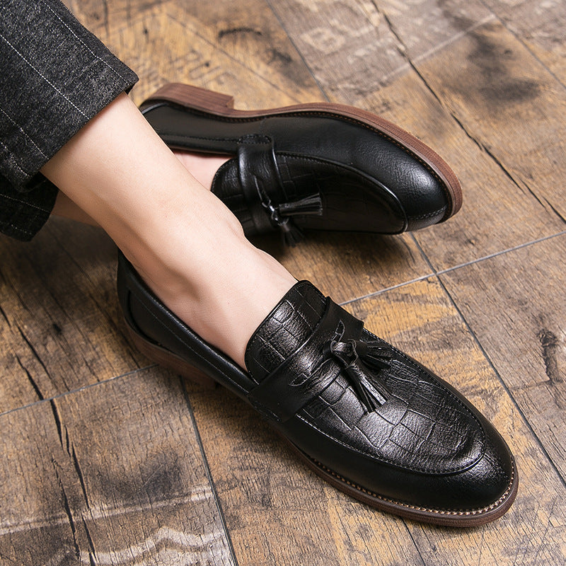 Men's Shoes Loafer | Tassel Slip-On Leather Flat