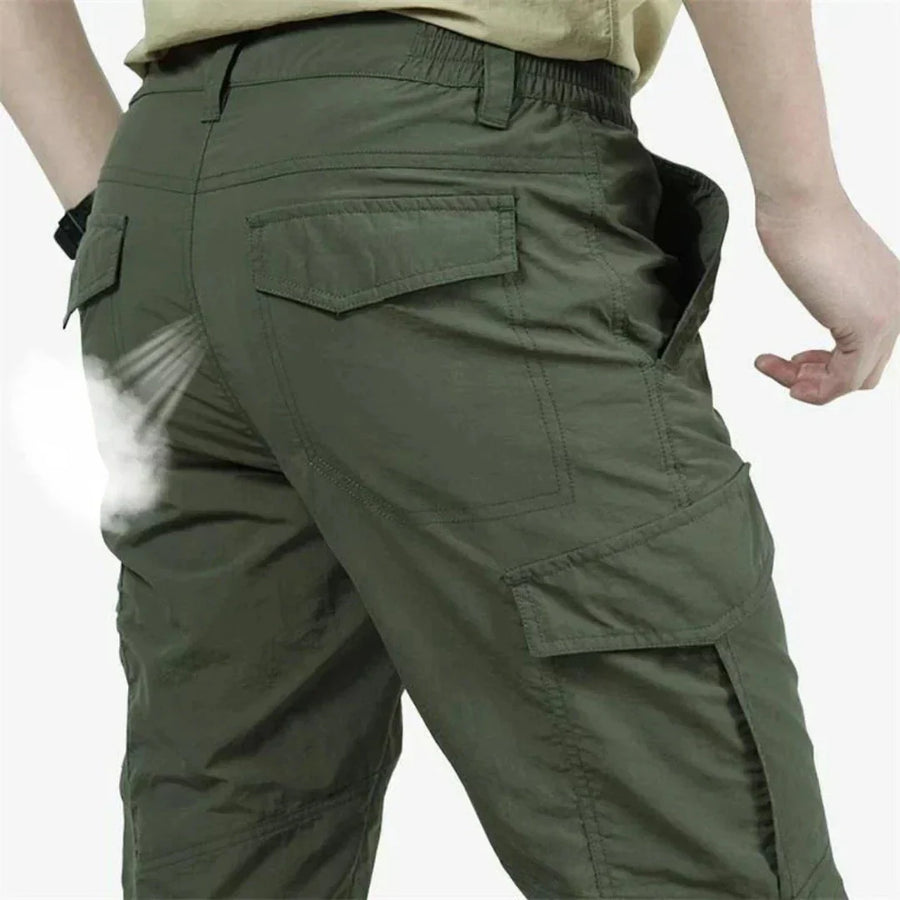 Men's Cargo Pants | Relaxed Fit Multiple Pockets Durable