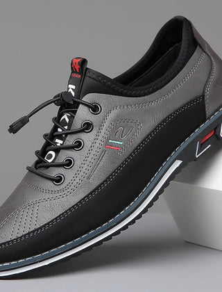 Men's Casual Shoe | Lace-Up Leather Round Toe