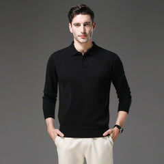 Sebastian | Knitted Sweater – Luxurious Cashmere Style for Men