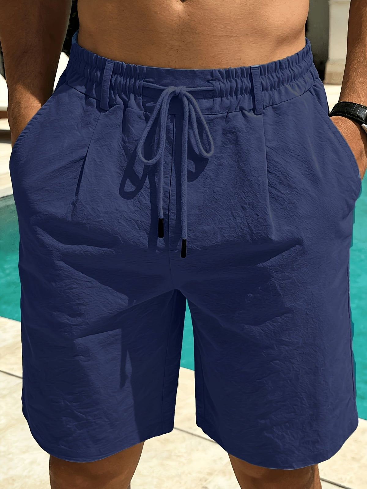 Men's Board Shorts | Relaxed Fit Drawstring Closure Side Pockets