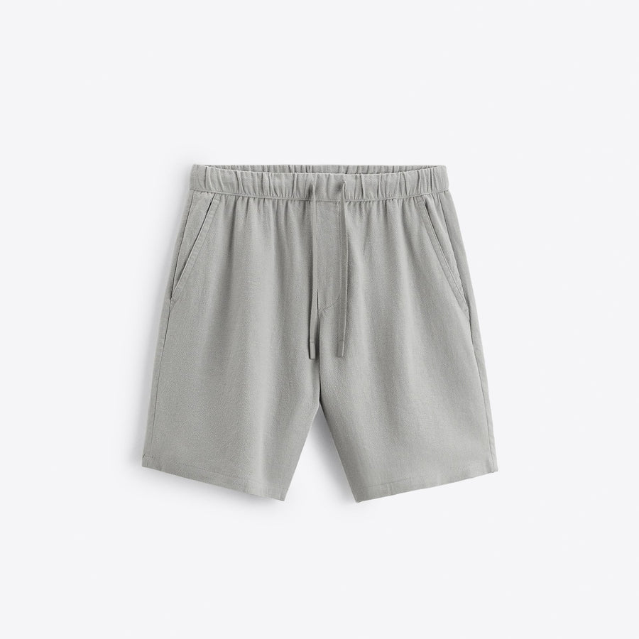 Men's Tailored Shorts | Relaxed Fit Elastic Waist Drawstring