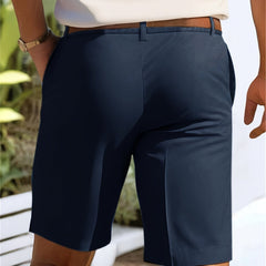 Men's Tailored Shorts | Regular Fit Woven Chino Pockets