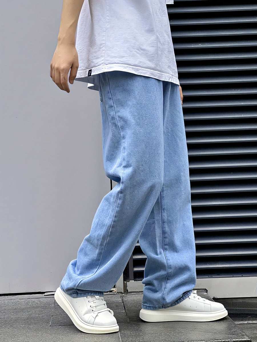 Men's Baggy Jeans | Wide-Leg Relaxed Fit Denim