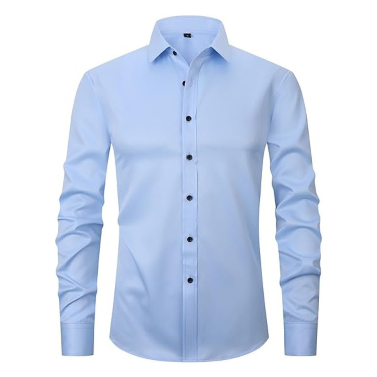 Men's Worker Shirt | Spread Collar Long Sleeve Button Closure