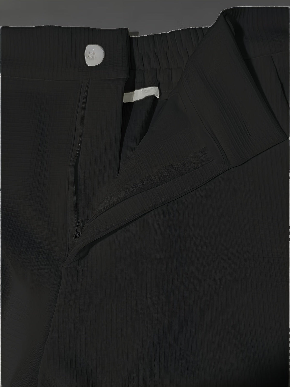 Men's Dress Pants | Waffle Knit Pleated Tapered